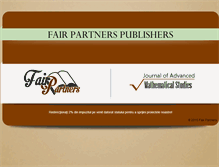 Tablet Screenshot of fairpartners.ro