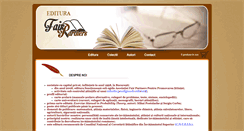 Desktop Screenshot of editura.fairpartners.ro