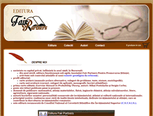 Tablet Screenshot of editura.fairpartners.ro